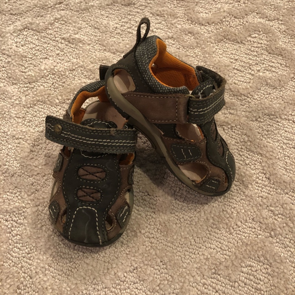 Stride Rite Brown Sandals